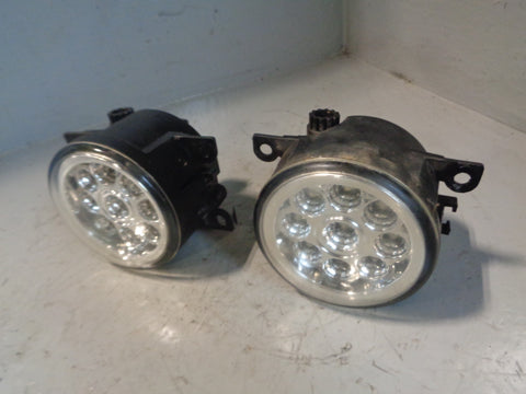 Range Rover Sport Fog Lights Front LED Pair Front Aftermarket 2009 to 2013