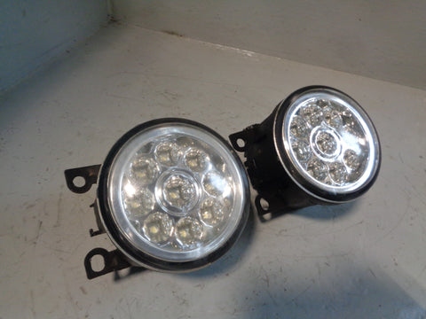 Range Rover Sport Fog Lights Front LED Pair Front Aftermarket 2009 to 2013