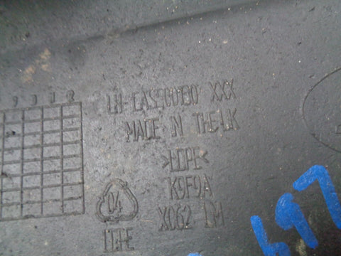 Range Rover Mud Flap Guard with Wing Trim Near Side Front Java Black L322 R14054