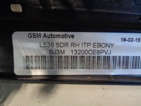 Range Rover Evoque Sill Trim Illuminated Front Off Side Right BJ3M 13200CE8PVJ
