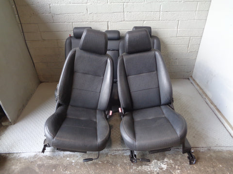 Freelander 1 HSE Seats Full Set of Leather Black Manual Adjust Land Rover R30055