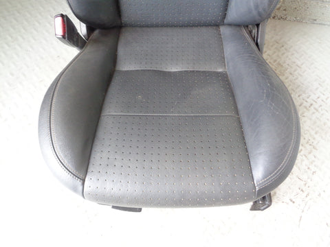 Freelander 1 HSE Seats Full Set of Leather Black Manual Adjust Land Rover R30055