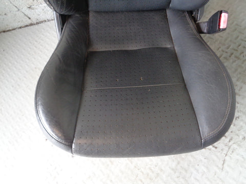 Freelander 1 HSE Seats Full Set of Leather Black Manual Adjust Land Rover R30055