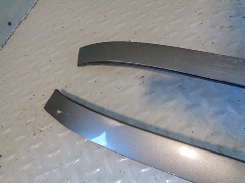 Range Rover L405 Roof Channel Trim Strip Pair Grey 2013 to 2017