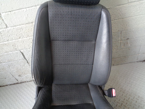 Freelander 1 HSE Seats Full Set of Leather Black Manual Adjust Land Rover R30055