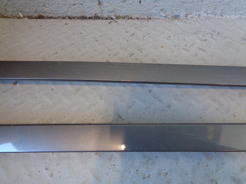 Range Rover L405 Roof Channel Trim Strip Pair Grey 2013 to 2017