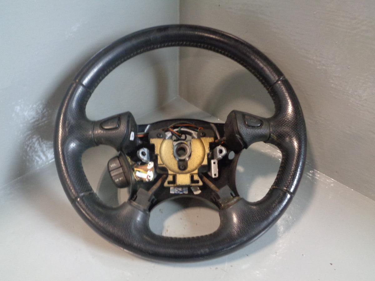 Freelander 1 Steering Wheel Black Leather Land Rover 2004 to 2006 R30055