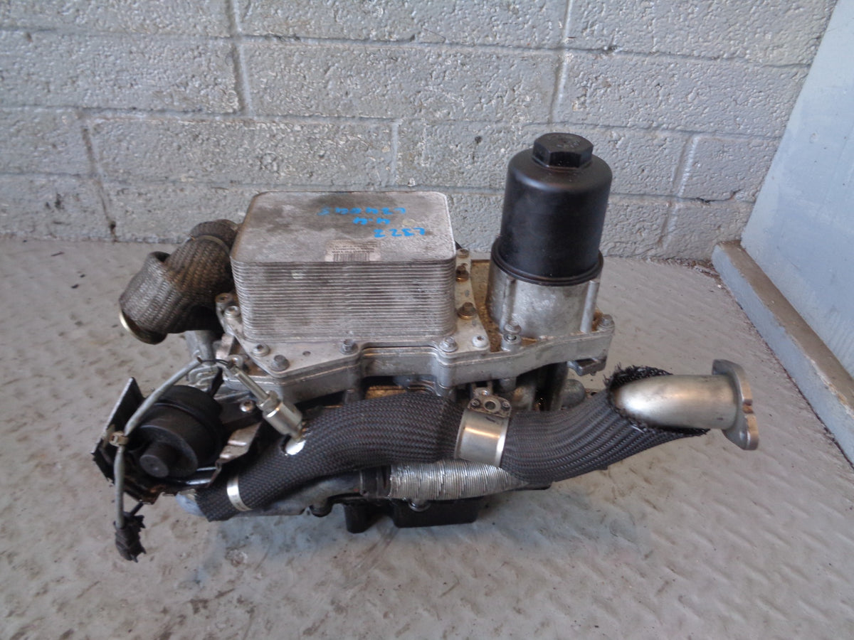 Range Rover L322 EGR Valve and Cooler Housing 4.4 TDV8 with Oil Filter Housing