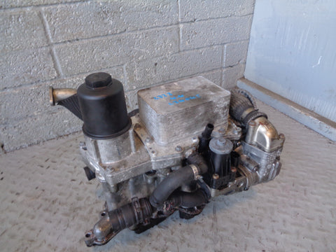 Range Rover L322 EGR Valve and Cooler Housing 4.4 TDV8 with Oil Filter Housing