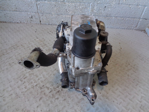 Range Rover L322 EGR Valve and Cooler Housing 4.4 TDV8 with Oil Filter Housing