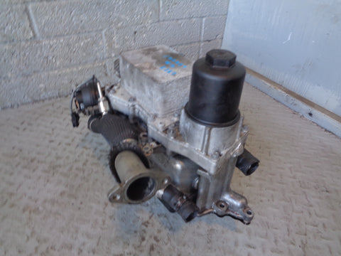 Range Rover L322 EGR Valve and Cooler Housing 4.4 TDV8 with Oil Filter Housing