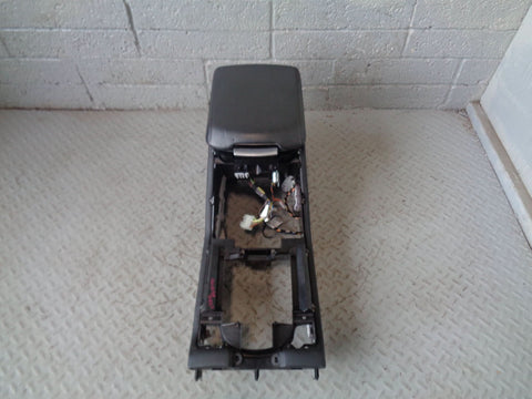 Range Rover L322 Centre Console Arm Rest in Black Leather 2002 to 2006 L18094