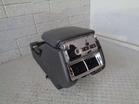 Range Rover L322 Centre Console Arm Rest in Black Leather 2002 to 2006 L18094