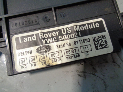 Range Rover L322 Alarm Sensors Module Roof Interior YWC500021 2006 to 2009