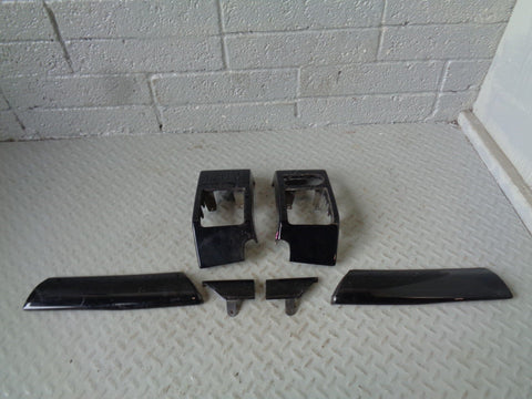 Range Rover L322 6 Piece Trim Dashboard Finisher Kit in Piano Gloss Black H04054