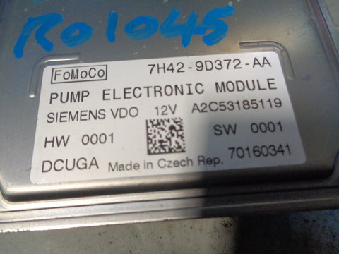 Range Rover L322 Fuel Pump Control Module 4.2 V8 Supercharged 7H42-9D372-AA