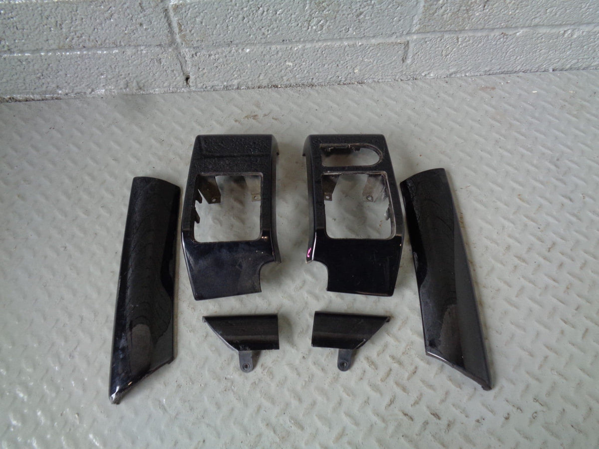 Range Rover L322 6 Piece Trim Dashboard Finisher Kit in Piano Gloss Black H04054
