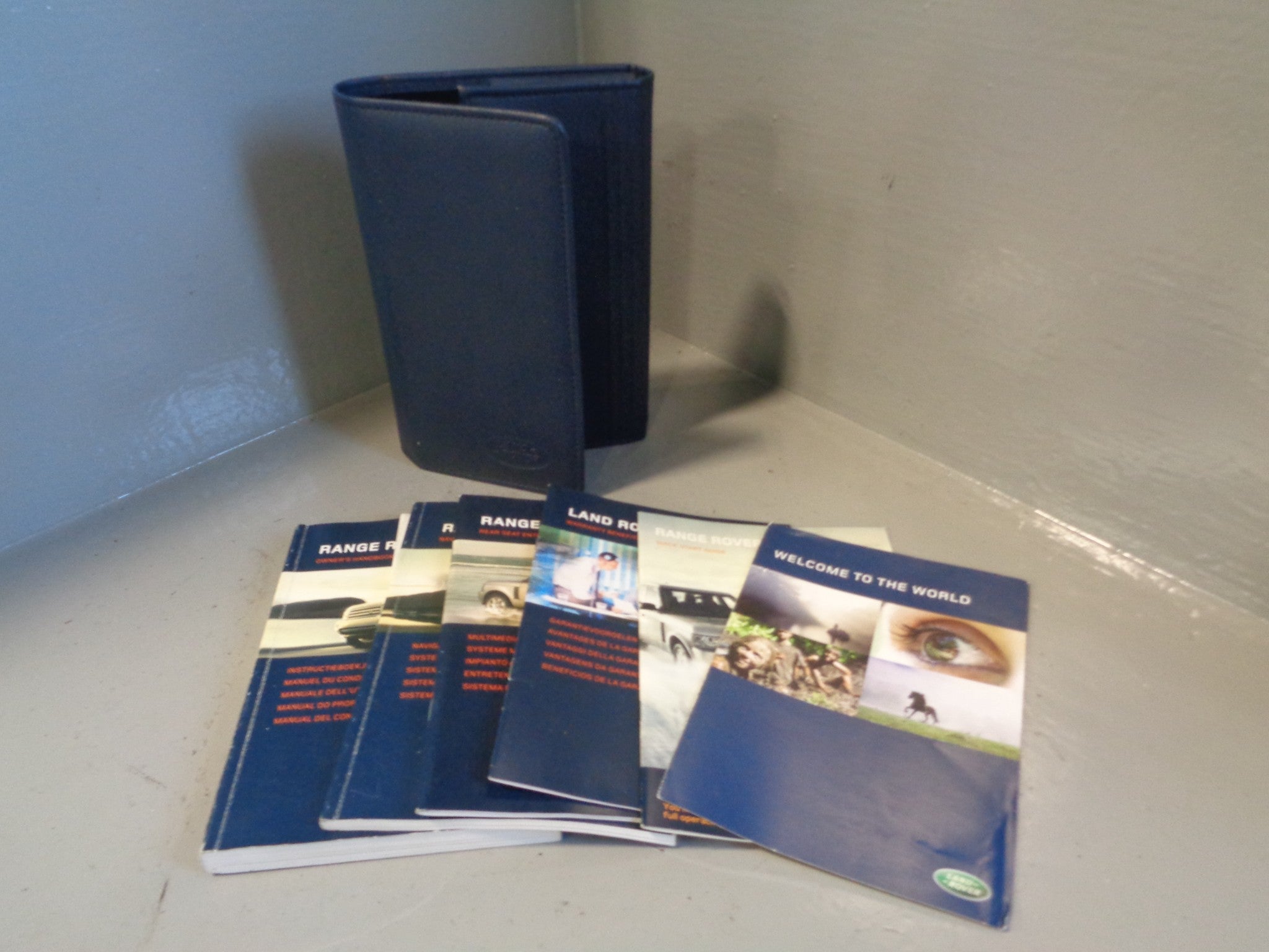 Range Rover Handbook Manual User Guides in Wallet L322 Facelift R01045 ...