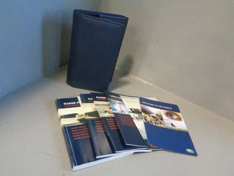 Range Rover Handbook Manual User Guides in Wallet L322 Facelift R01045