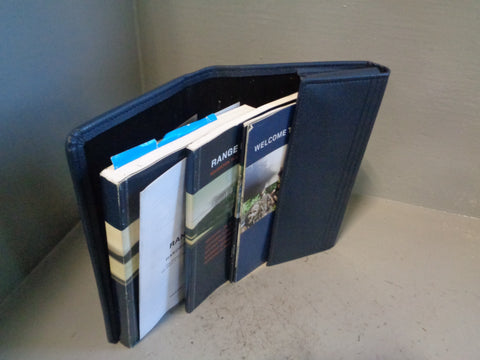 Range Rover Handbook Manual User Guides in Wallet L322 Facelift R01045