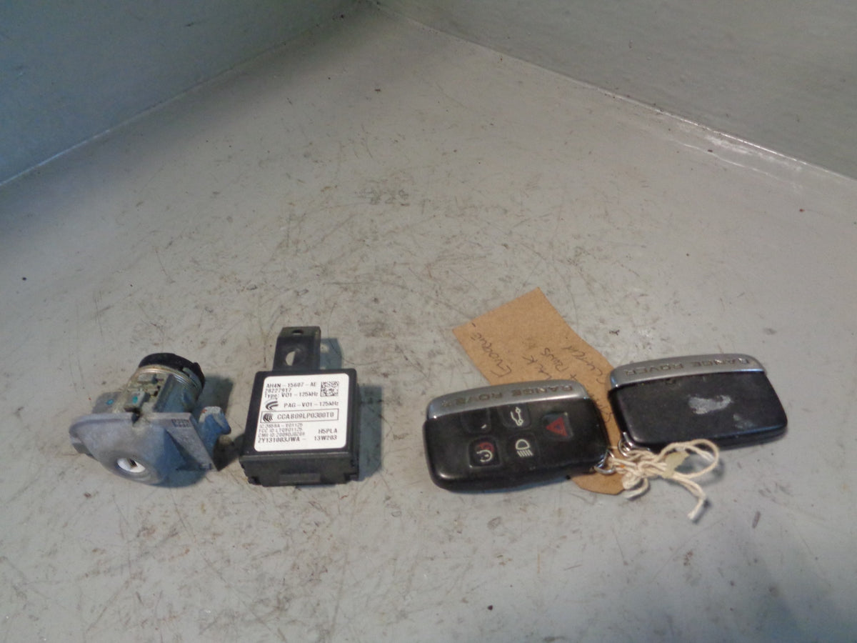 Range Rover Evoque Key Remotes and Blade with Door Lock 2011 to 2015 L02015