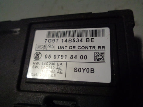 Freelander 2 Rear Door Control Module ECU Land Rover 7G9T 14B534 BE 2006 to 2014
