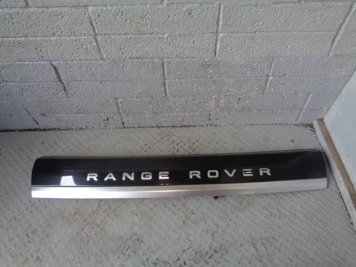 Range Rover Sport Tailgate Trim Autobiography Santorini Black L320 2011 to 2013