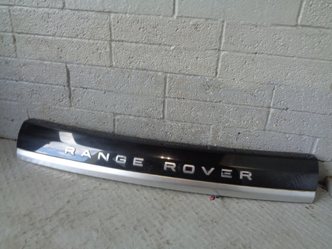 Range Rover Sport Tailgate Trim Autobiography Santorini Black L320 2011 to 2013
