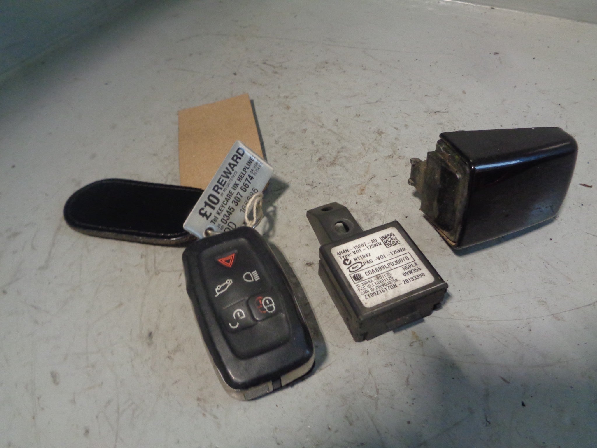 Land Rover Key895g Range Rover Sport Key Set Control Module with Door Lock 2009 to 2013 L ...
