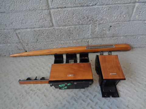 Jaguar XF Trim Kit Dashboard Centre Console Cherry Wood X250 2007 to 2015 B25101