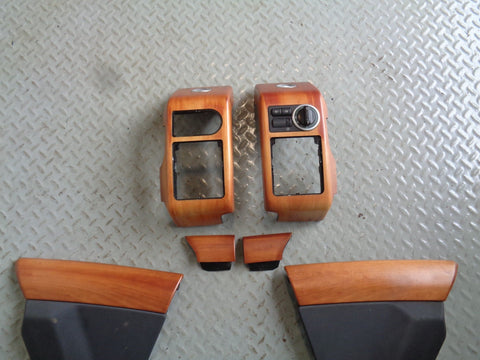Range Rover L322 Trim Kit Dashboard Cherry Wood 6 Piece 2002 to 2006 R14054