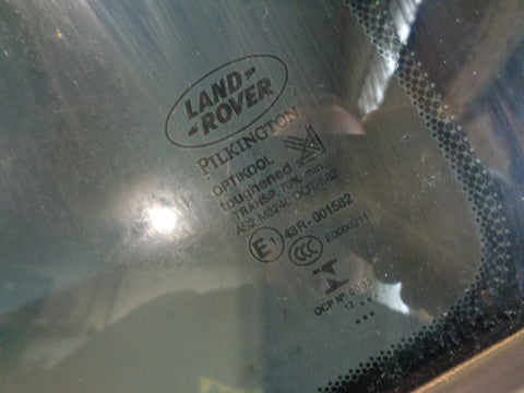 Range Rover Sport Glass Rear Door Quarter Near Side Tinted L320 L07055