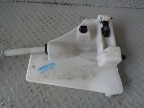 Porsche Cayenne 958 92A Windscreen Washer Tank Reservoir with Pump and Neck