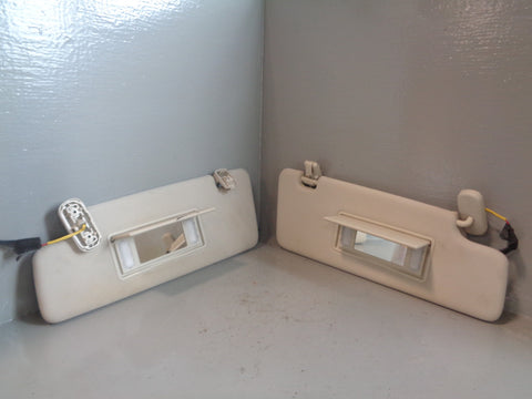 Range Rover Sport Sun Visors Illuminated Pair Of L320 2005 to 2013 L07055
