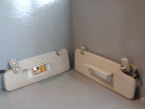 Range Rover Sport Sun Visors Illuminated Pair Of L320 2005 to 2013 L07055