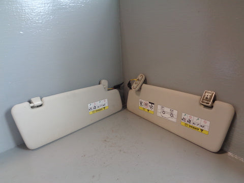 Range Rover Sport Sun Visors Illuminated Pair Of L320 2005 to 2013 L07055