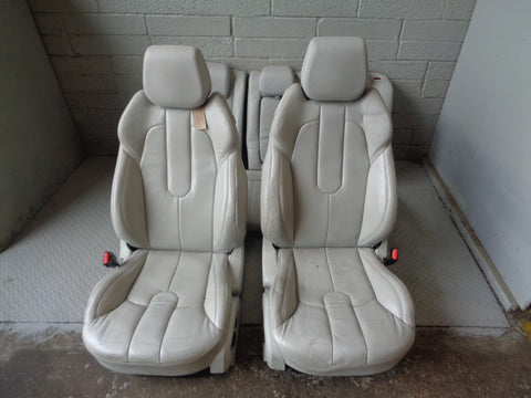 Range Rover Evoque Seats Set of Electric White Leather L538 2011 to 2015 3 Door