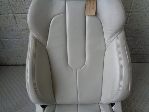 Range Rover Evoque Seats Set of Electric White Leather L538 2011 to 2015 3 Door
