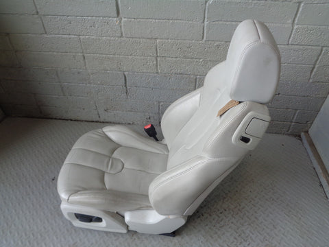 Range Rover Evoque Seats Set of Electric White Leather L538 2011 to 2015 3 Door
