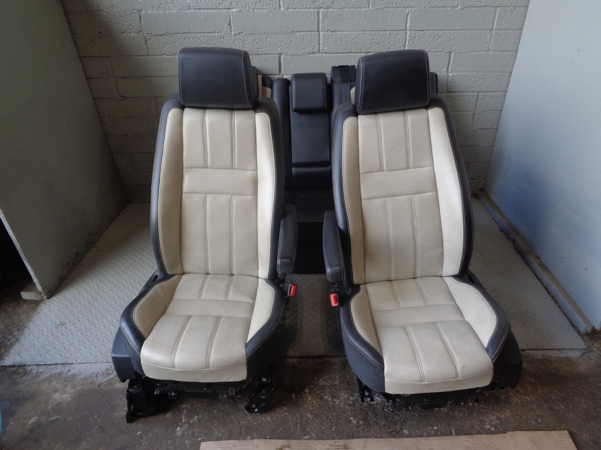 Range Rover Sport Seats Electric Full Leather Autobiography Black White L07055