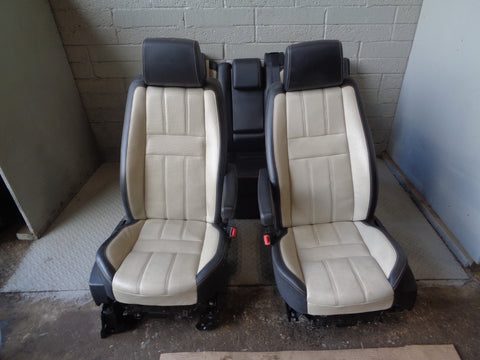 Range Rover Sport Seats Electric Full Leather Autobiography Black White L07055