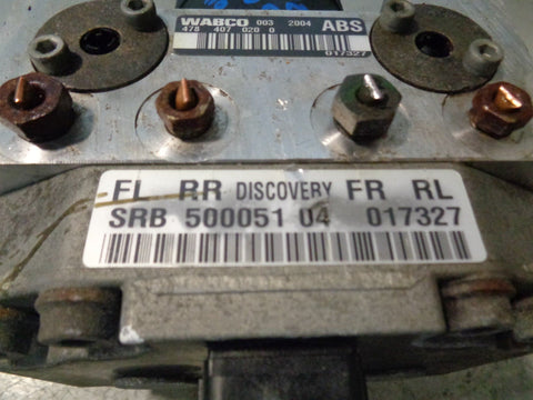 Discovery 2 ABS Pump Module SRB500051 Land Rover 1998 to 2004