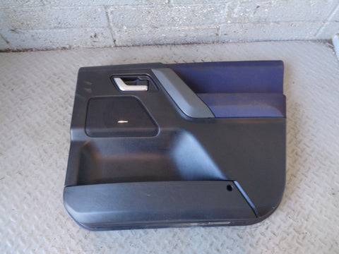 Freelander 2 Door Cards Set of 4 in Blue Cloth Land Rover 2006 to 2011 R06055