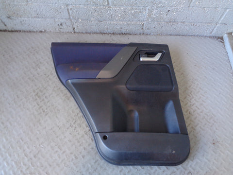 Freelander 2 Door Cards Set of 4 in Blue Cloth Land Rover 2006 to 2011 R06055