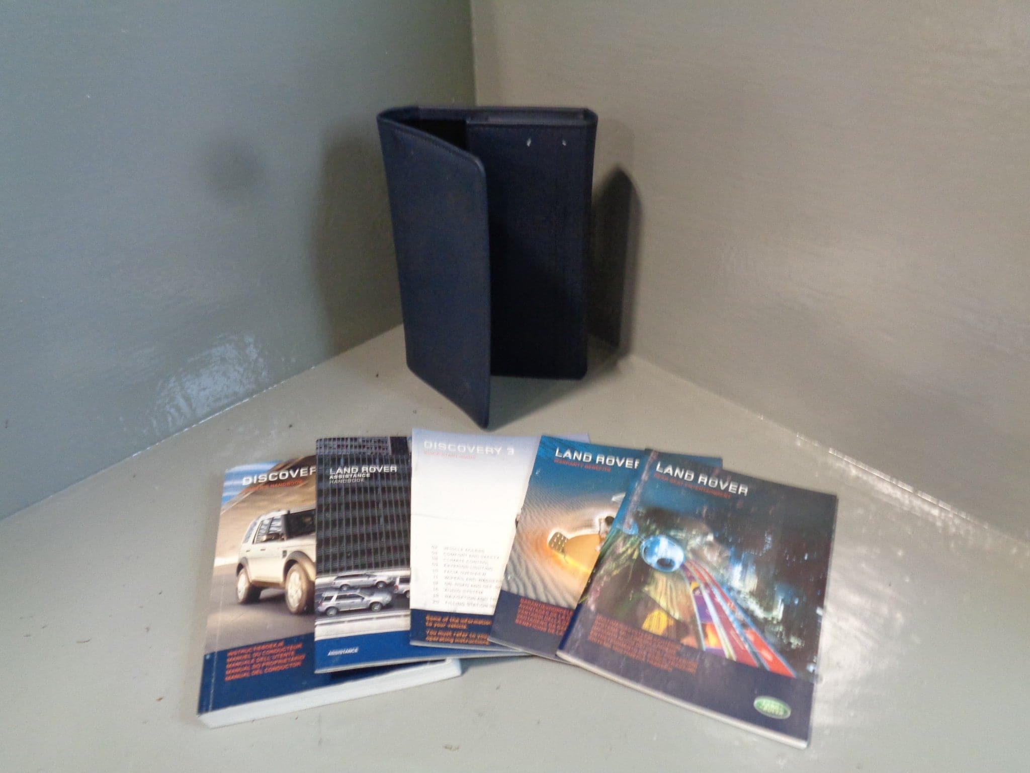 Discovery 3 Handbook User Manual in Wallet Land Rover 2004 to 2009 K23 ...
