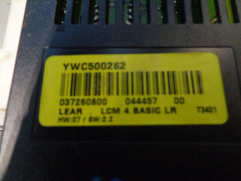 Range Rover L322 Lighting Light Control Module ECU YWC500282 2002 to 2009