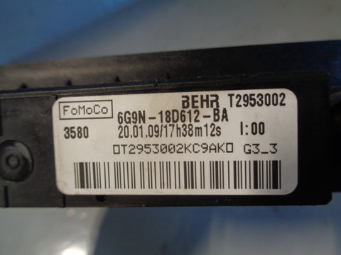 Freelander 2 Electric Heater Matrix Land Rover 6G9N-18D612-BA 2006 to 2011