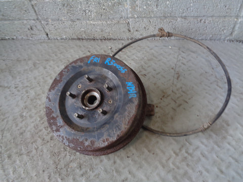 Freelander 1 Rear Hub Near Side Assembly Drum Shield 1998 to 2006 R30055