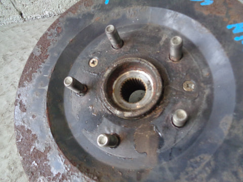 Freelander 1 Rear Hub Near Side Assembly Drum Shield 1998 to 2006 R30055