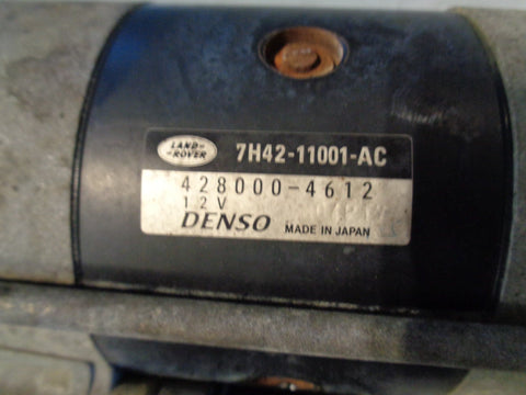 Range Rover L322 Starter Motor 4.4 TDV8 7H42-11001-AC 2010 to 2013